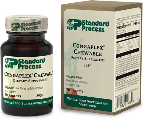 standard process congaplex chewable